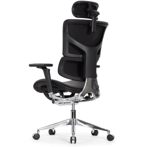 Ортопедическое кресло Falto Leather Premium Черное