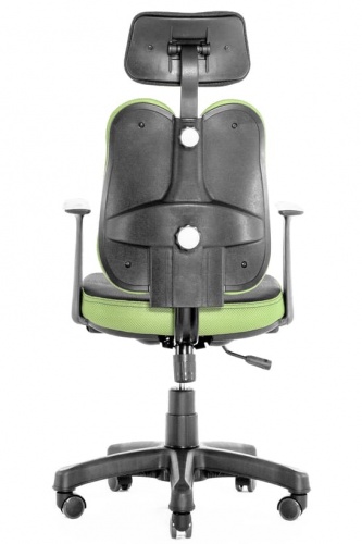 Ортопедическое подростковое кресло Duo Gini Зелёное