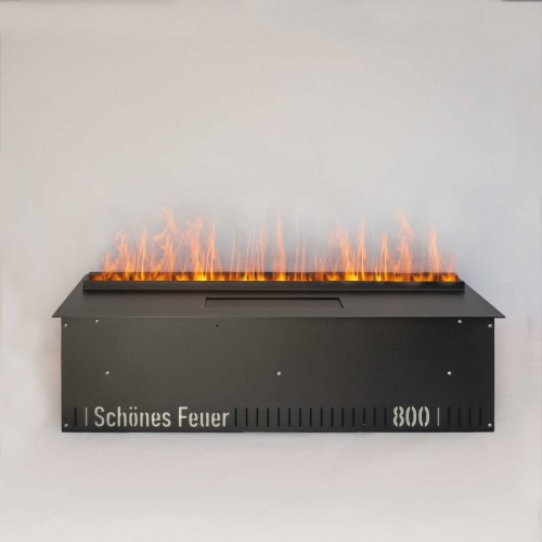 Электроочаг Schönes Feuer 3D FireLine 800 со стальной крышкой в Пензе