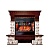 Каминокомплект InterFlame Экстер Кавказ (темный дуб)+Panoramic 25 LED FX