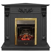 Каминокомплект Real Flame Ottawa Corner (темный орех)+Majestic Lux BR S